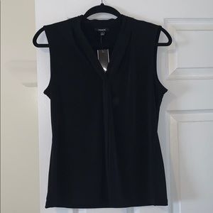 Dressy black tank top